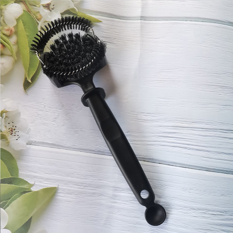 Coffee machine cleaning brush