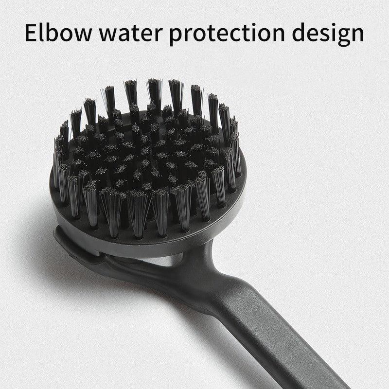 Coffee brewing head cleaning brush