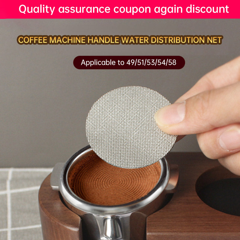 51/53/58MM Portafilter Puck Screen Filter Stainless Steel 150um Mesh