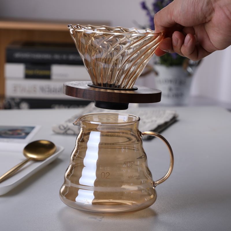 Handmade Japanese Colored Mini Coffee Pot Set