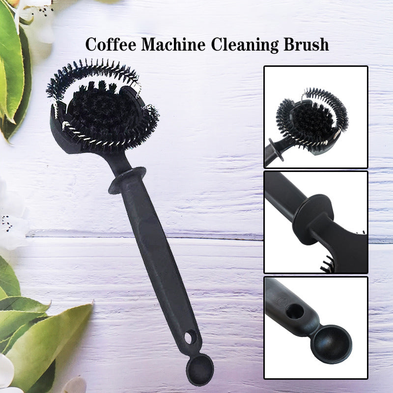 Coffee machine cleaning brush