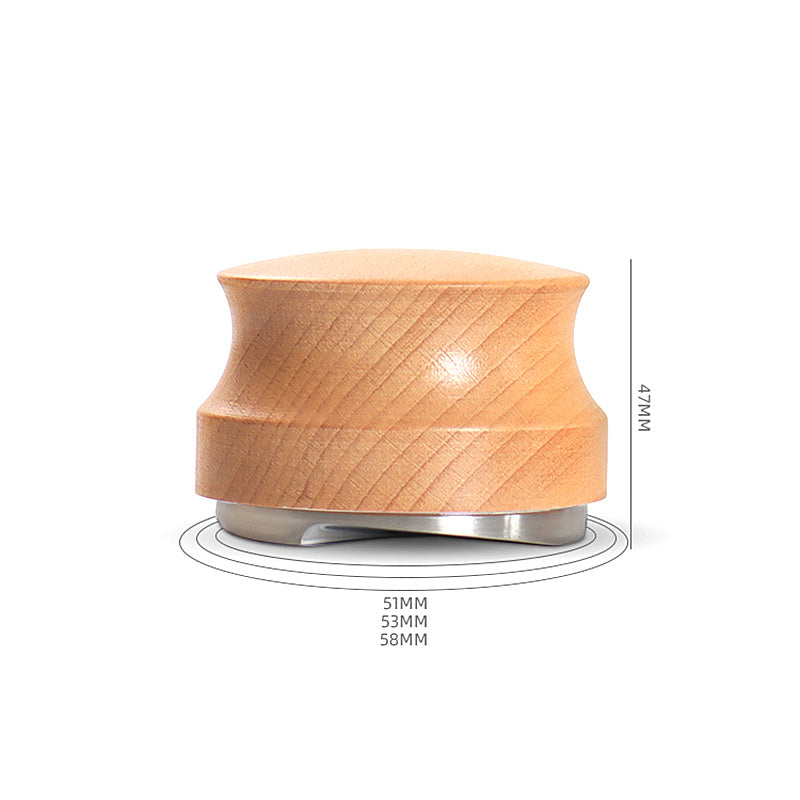 Beech Wood Coffee Powder Distributer