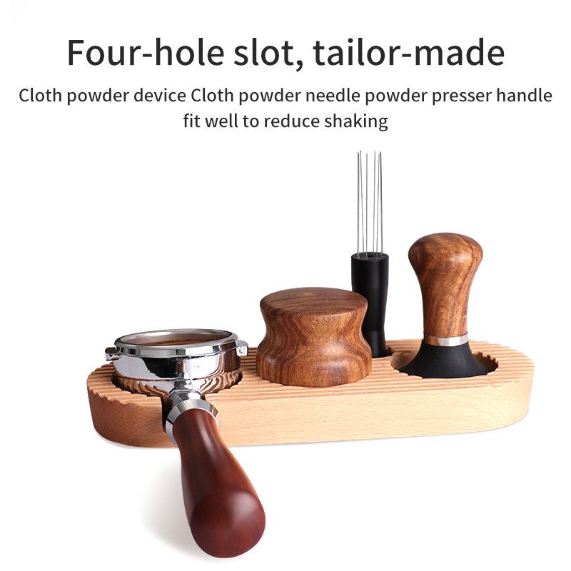 Compact Coffee Press Tamping Station