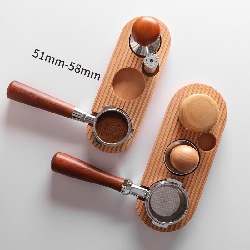 Compact Coffee Press Tamping Station