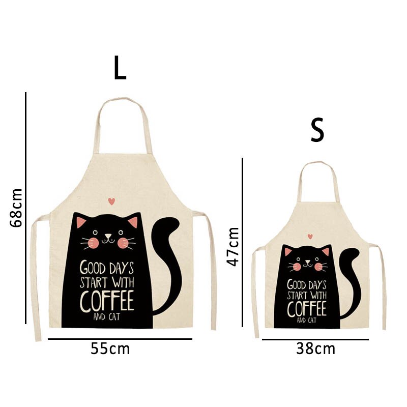 Cartoon Cat Apron
