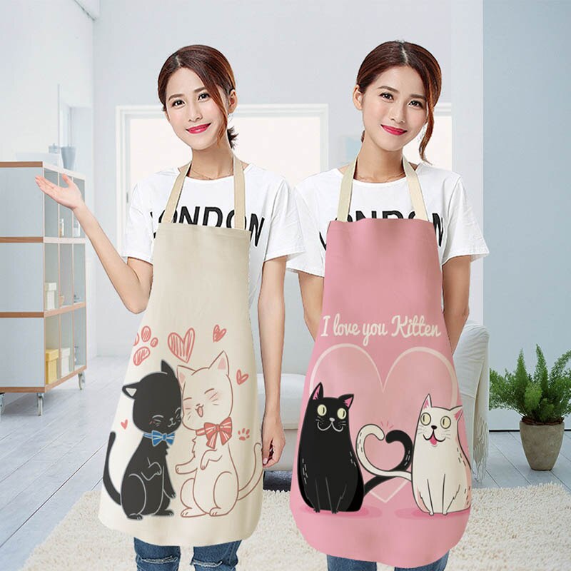 Cartoon Cat Apron
