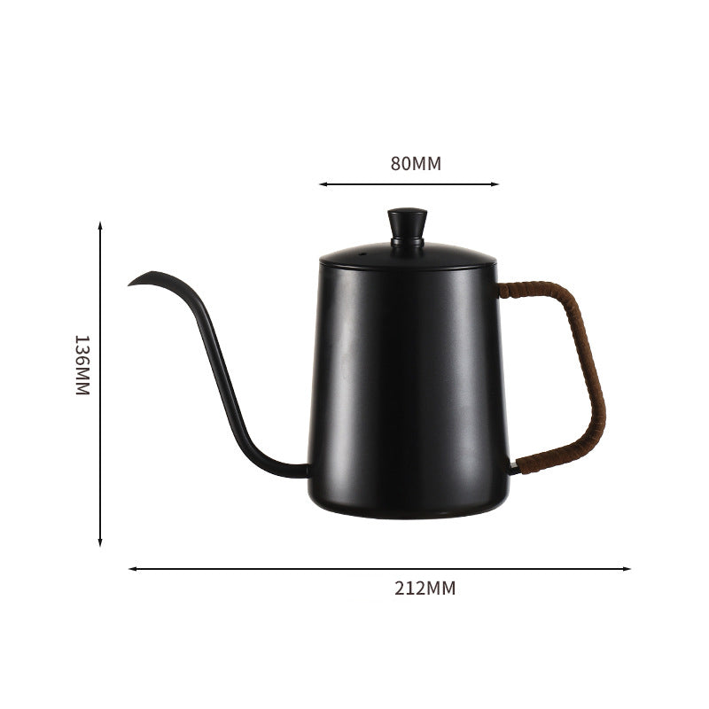 600ML Stainless Steel Goose Neck Kettle