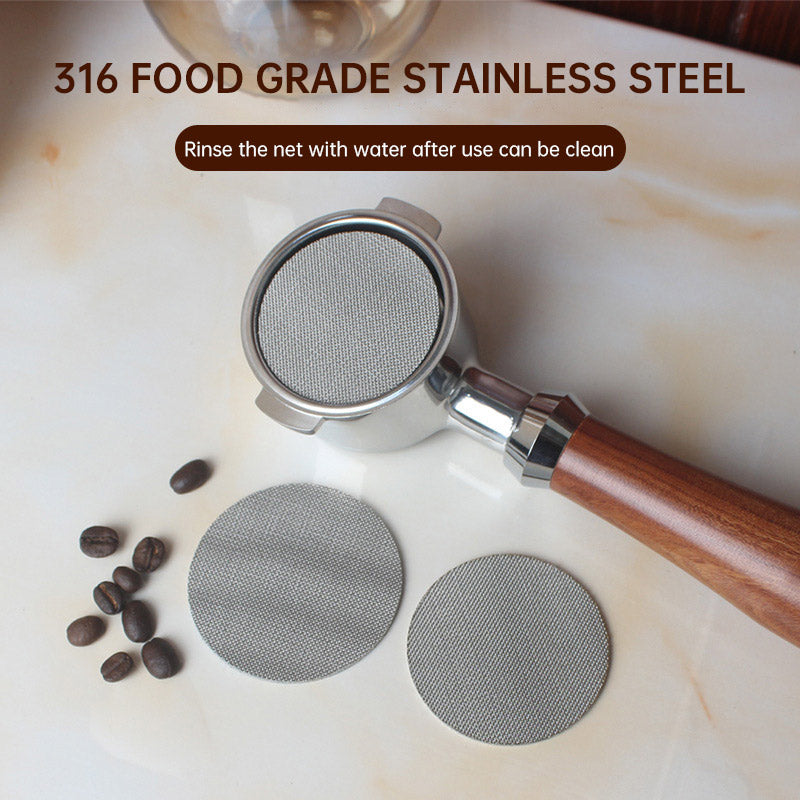 51/53/58MM Portafilter Puck Screen Filter Stainless Steel 150um Mesh