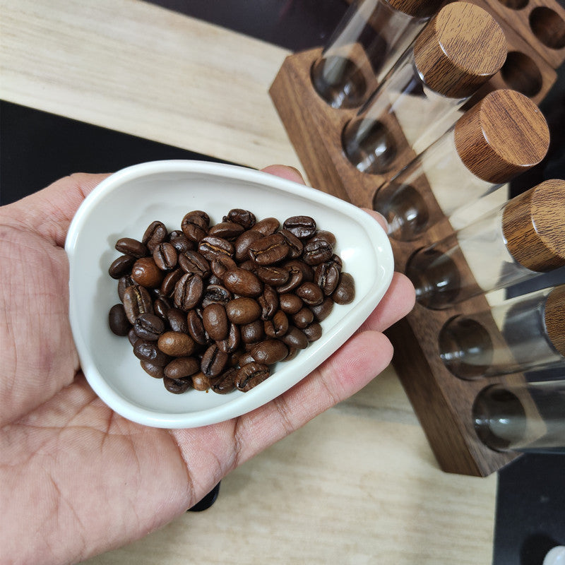 Ceramic Coffee Bean Measuring Cup