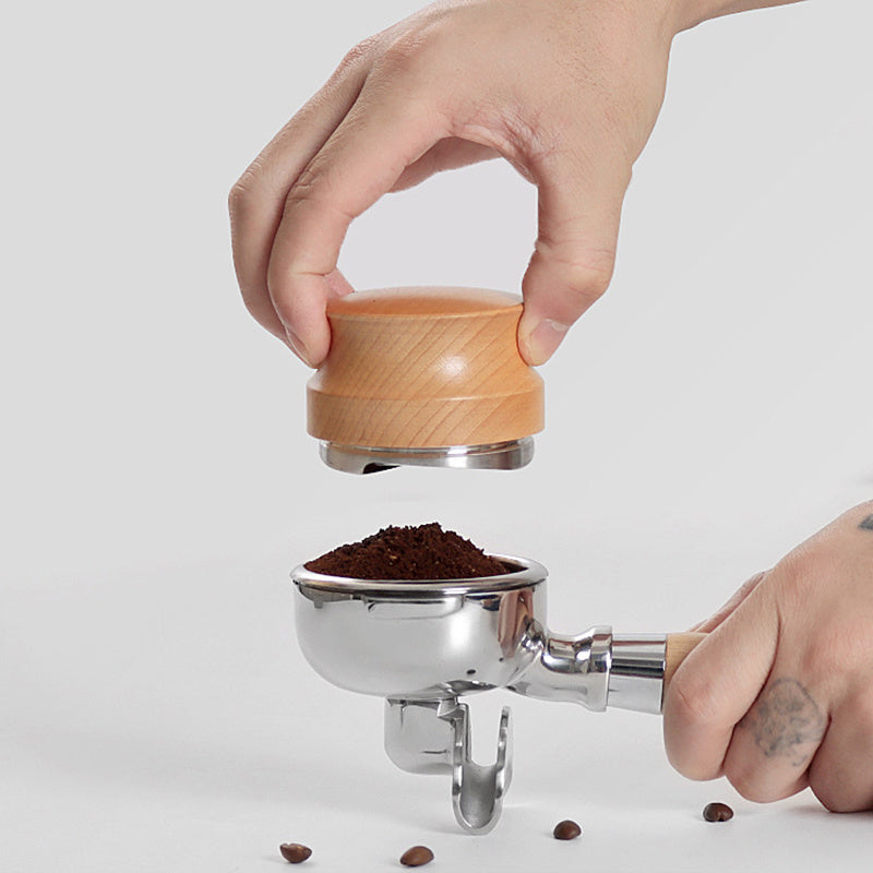 Beech Wood Coffee Powder Distributer