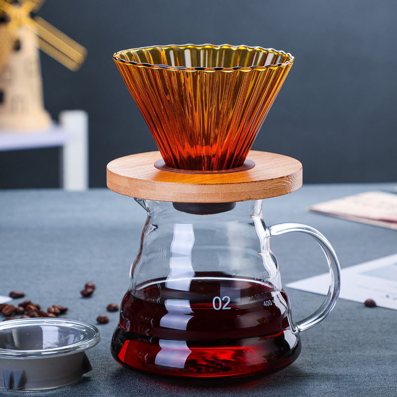 Handmade Japanese Colored Mini Coffee Pot Set
