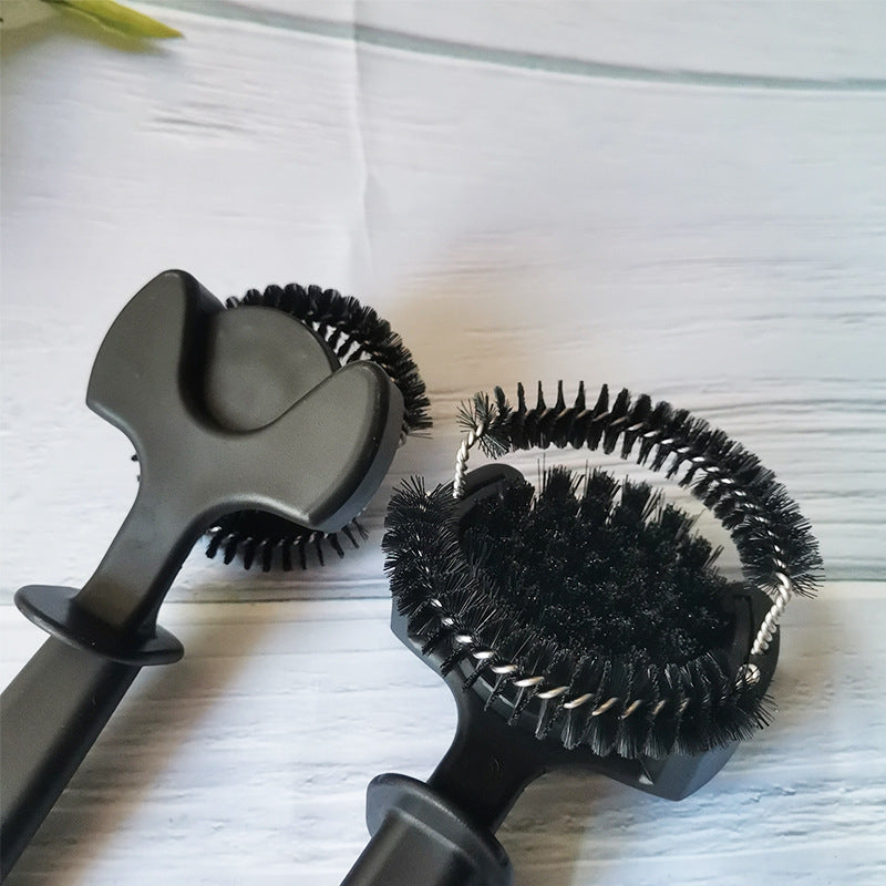 Coffee machine cleaning brush