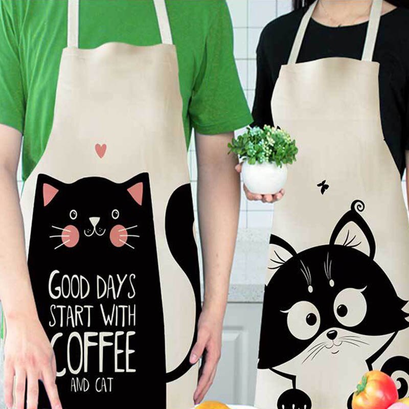 Cartoon Cat Apron