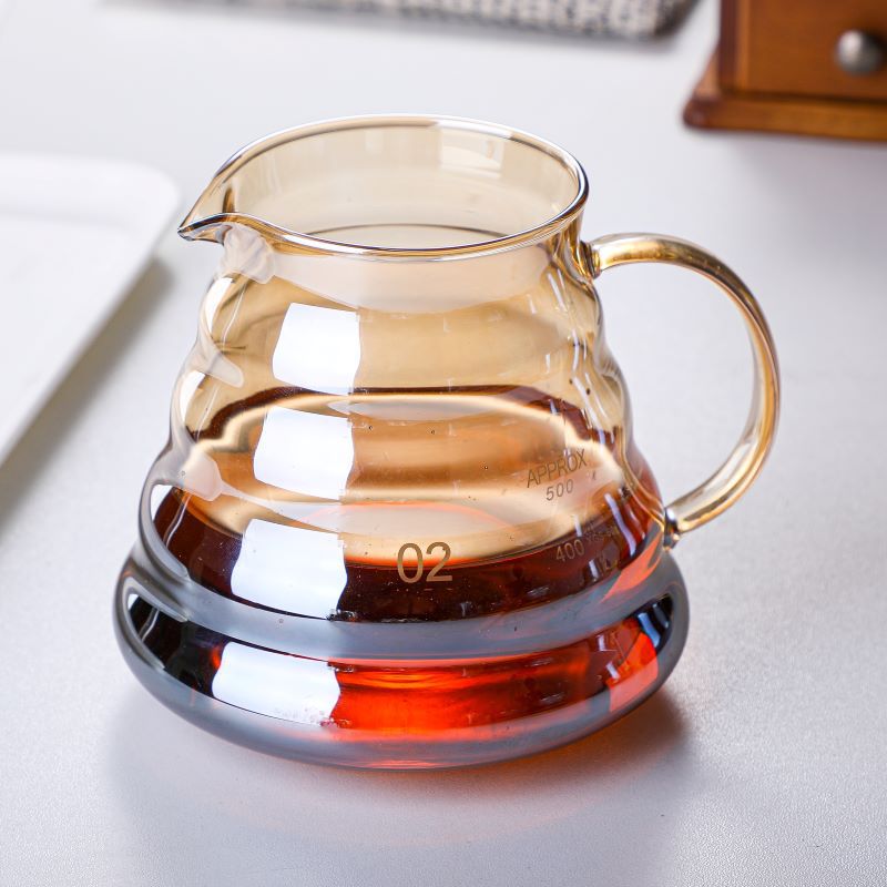 Handmade Japanese Colored Mini Coffee Pot Set