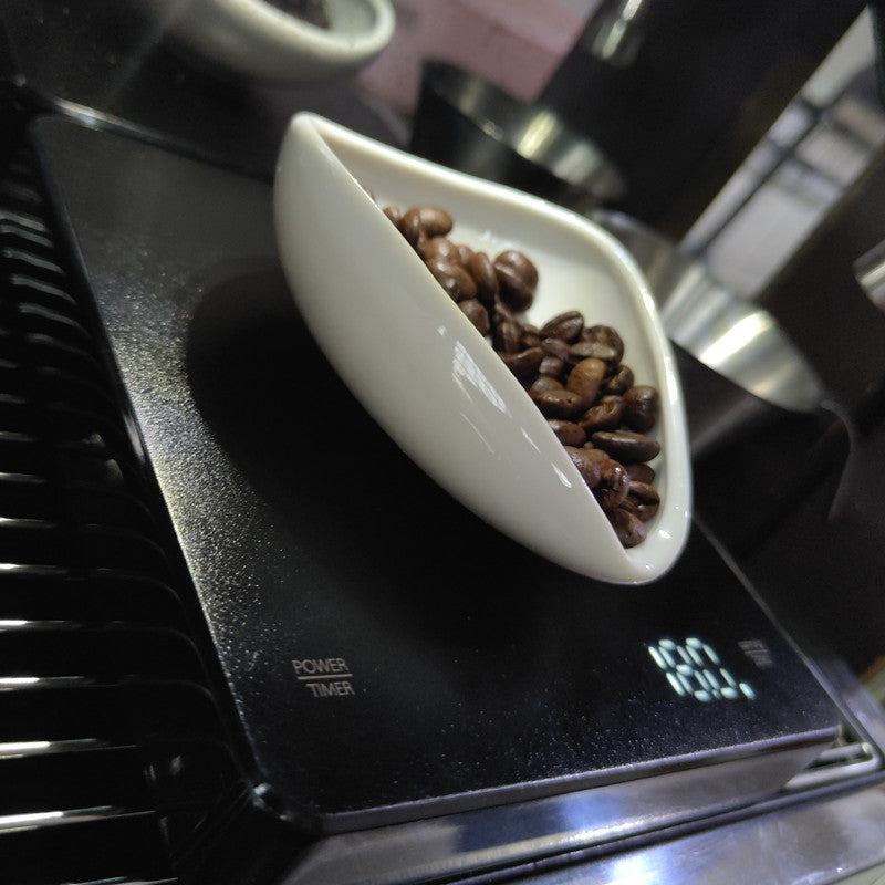 Ceramic Coffee Bean Measuring Cup