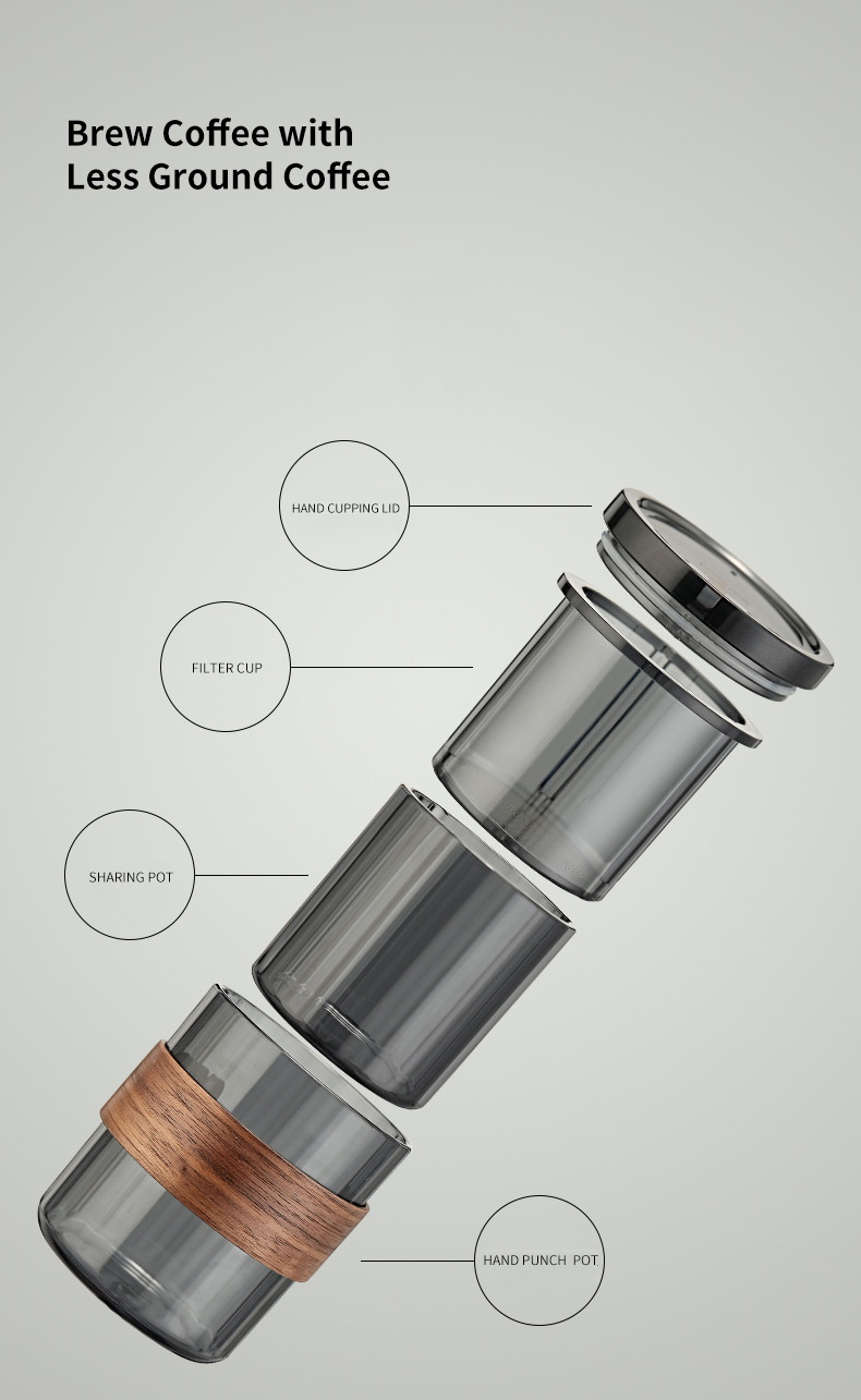 3 in 1 Hand Brew Coffee Pot Set