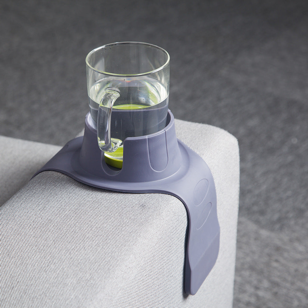 Sofa armrest Silicone Cup Holder