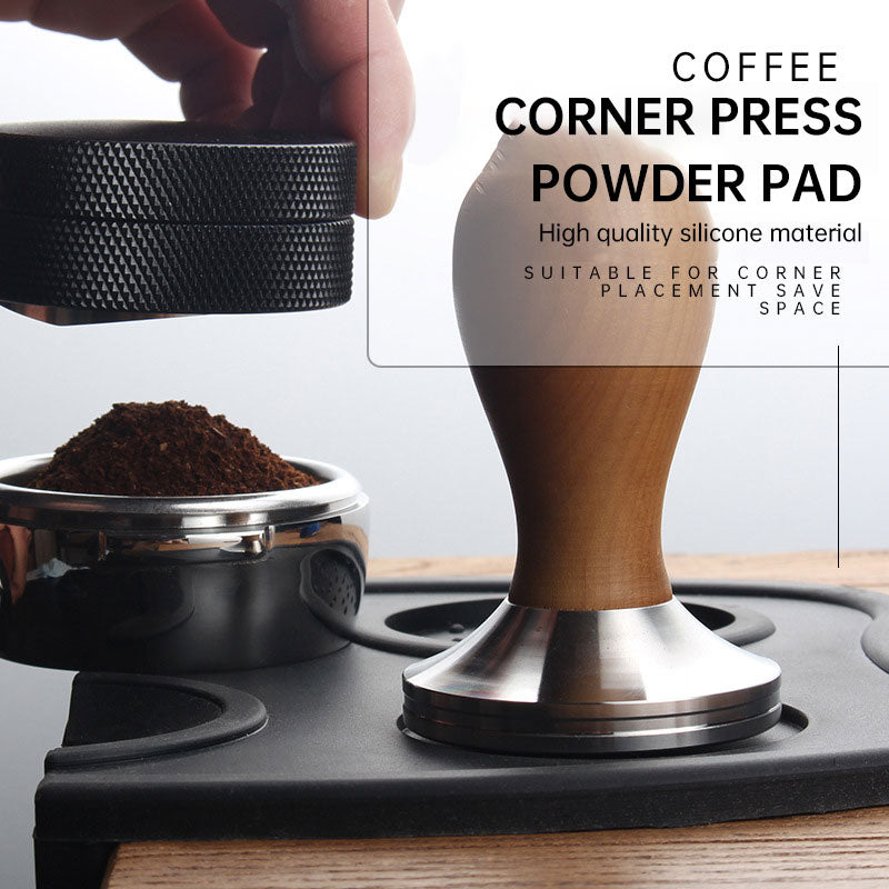 Anti Slip Silicone Coffee Powder Pressing Pad