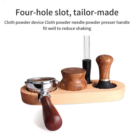 Compact Coffee Press Tamping Station