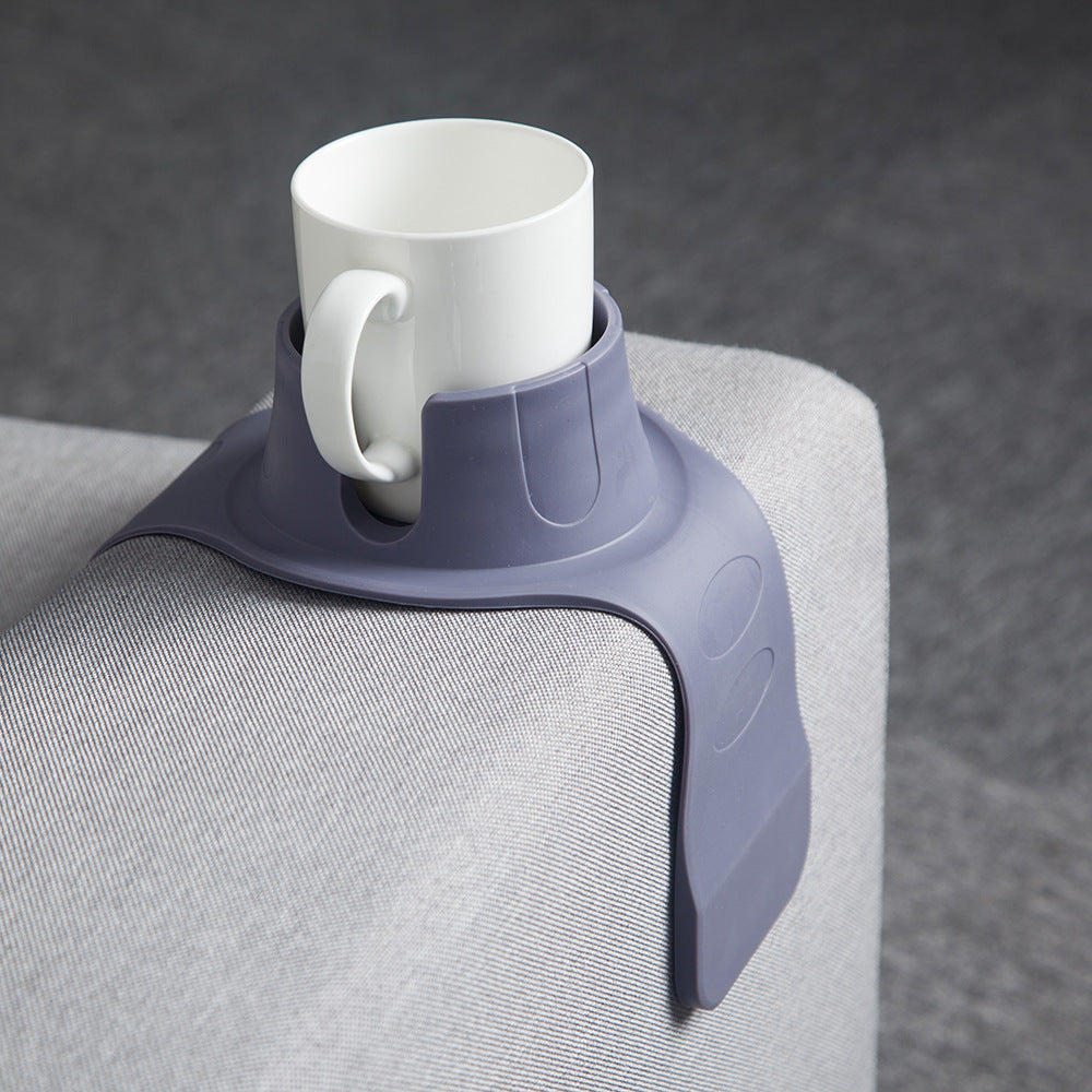 Sofa armrest Silicone Cup Holder